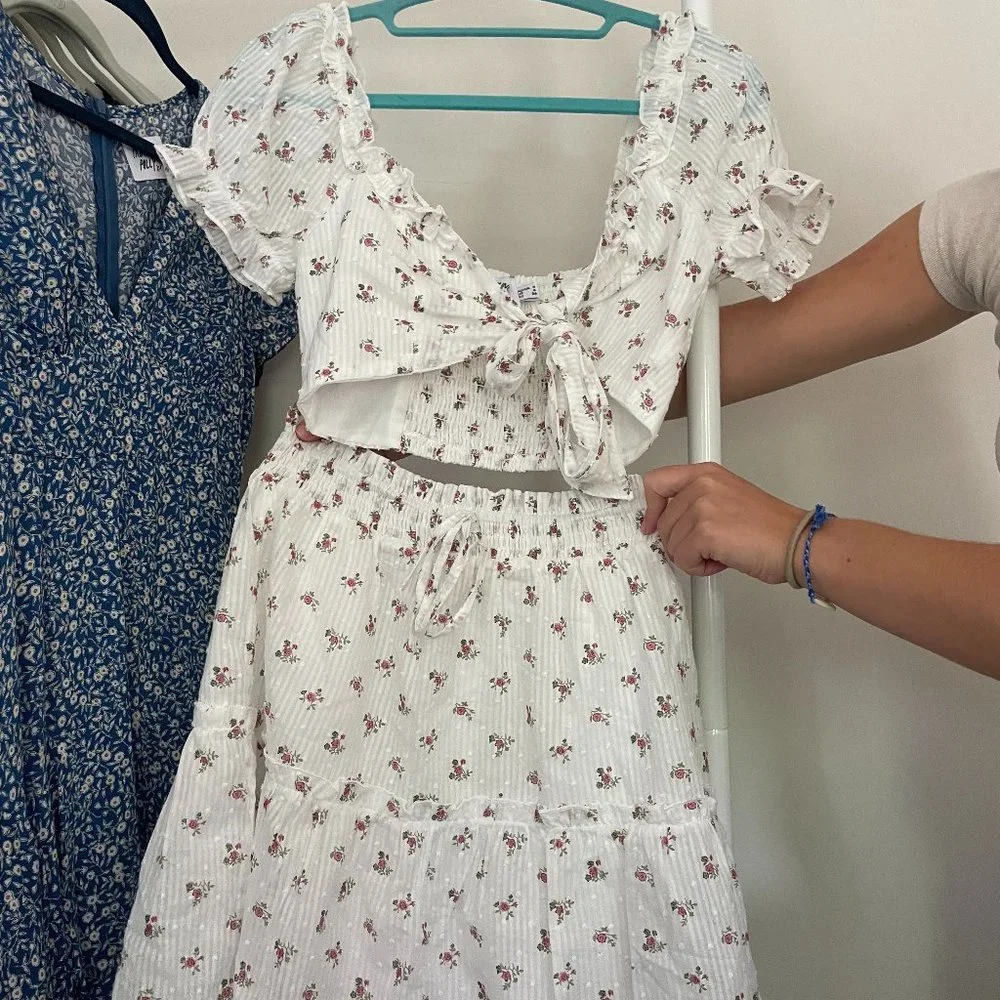 Princess Polly Carrie Set White - Picture 2 of 3